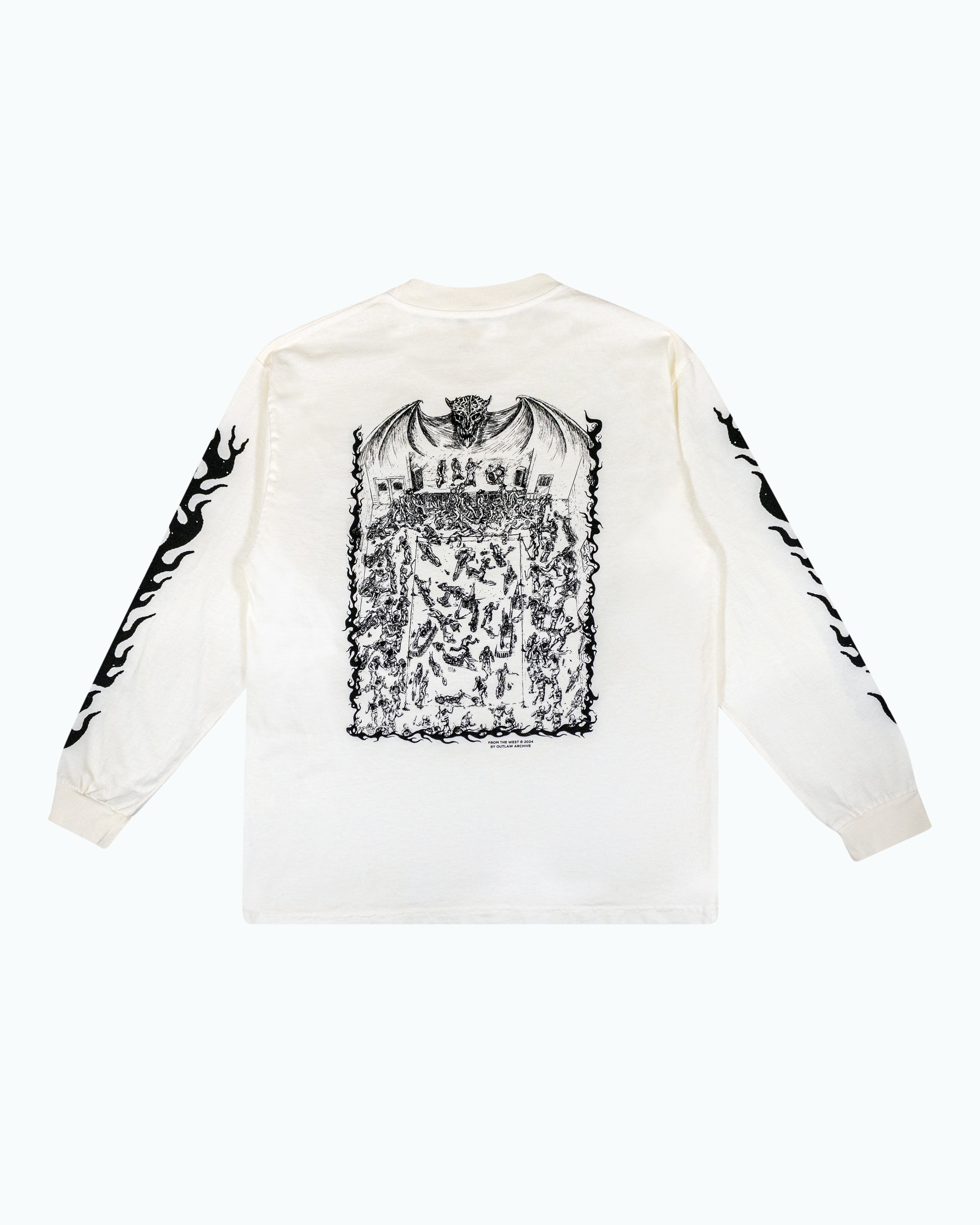 PWH Long Sleeve White – Outlaw Archive