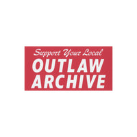 Support Sticker Outlaw Archive (Red)